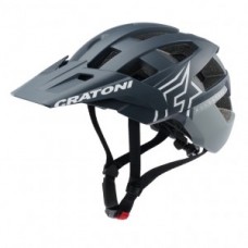 Helmet Cratoni AllSet Pro (MTB) - steel/blue matt size M/L (58-61cm)