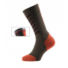 Socks  SealSkinz MTB Mid with Hydrostop - XL méret (47-49) olaj / narancs vízálló