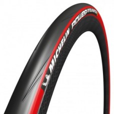 Tires Michelin Power Endurance foldable - 28 &quot;700x23C 23-622 fekete / piros