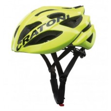 Helmet Cratoni C-Bolt (Road) - s. M / L (56-59cm) neonyellow / fekete fényű