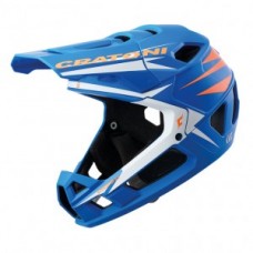 Helmet Cratoni Interceptor 2.0 - size M/L (58-62cm) blue/neon orange matt