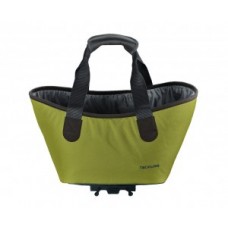 Racktime system shopping bag Agnetha - lime green incl. Snapit adapter