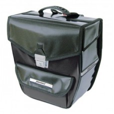 Haberland single bag, water repellent - fekete 30x32x16 cm, 17 liter