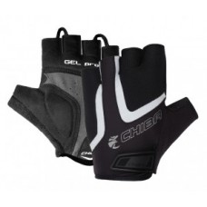 Gloves Chiba Gel Air short - s. S / 7, fekete / fehér