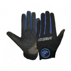 Gloves Chiba Threesixty Pro long - size M / 8 black/blue