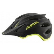 Helmet Alpina Carapax Jr. Flash - black/neon yellow matt size 51-56cm