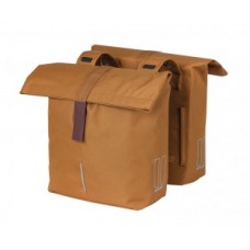 Double bag Basil City - camel brown 30x18x49cm