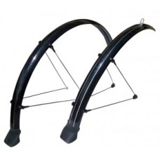 Mudguard set Stronglight Road - 28 &quot;, 48 mm fekete