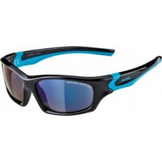 Sunglasses Alpina Flexxy Teen - Keret fekete / cyan Glas blue mirr.S3