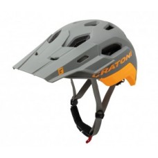 Helmet Cratoni C-Maniac 2.0 Trail - size L/XL (58-61cm) grey/orange matt