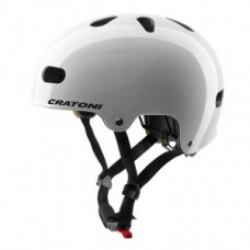 Helmet Cratoni C-Mate Jr. - size S/M (54-58cm) white gloss