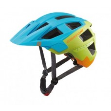 Helmet Cratoni AllSet (MTB) - size M/L (58-61cm) blue/lime/orange matt