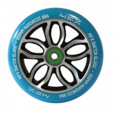 PU wheel Madd Gear MFX switch blade - blue wheel 120mm per piece