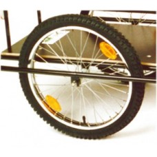 Spoke-Wheel with Tyre Equipment 20" - a Trailer Der Roland w. Tire Equipm.