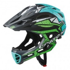 Helmet Cratoni C-Maniac Pro (MTB) - size M/L(54-58cm) black/lime/turquoise m