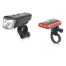 XLC Comp light set Titania - közúti közlekedési engedély minden kerékpár számára