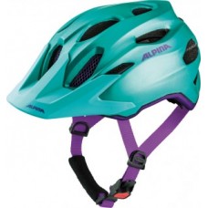 Helmet Alpina Carapax JR - emerald/purple size 51-56cm