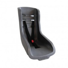 Toddler seat Babboe - anthracite incl. belt+mounting material