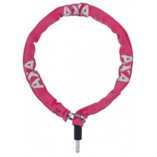 Plug-in chain Axa RLC 100 pink - 100cm, láncvastagság 5,5mm, 10mm-es csap