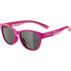 Sunglasses Alpina Flexxy Cool Kids I - frame pink-rose lenses black