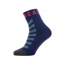 Socks SealSkinz Warm Weather ankle - size L (43-46) hydrostop navy/grey/red