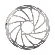 XLC brake disc BR-X114 - Ø203mm/1 8mm silver for Rohloff rear hub
