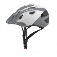 Helmet Cratoni AllRide (MTB) - size Uni (53-59cm) white/silver gloss