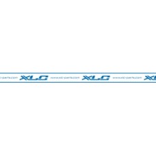 XLC shut tape white / blue - Width 80mm 500m on roll per piece