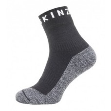 Socks SealSkinz Soft Touch Ankle - size  S (36-38) black/grey waterproof