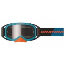 Sunglasses Cratoni C-Revel Pro - petrol/bl lens amber silver mirror