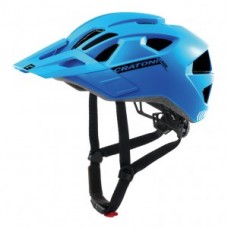 Helmet Cratoni AllRide (MTB) - size Uni (53-59cm) blue metallic matt
