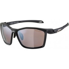Sunglasses Alpina Twist Five HM+ - frame black matt lenses black mirror