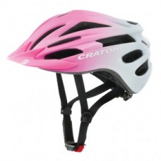 Helmet Cratoni Pacer Jr. - size XS/S (50-55cm) pink/white matt