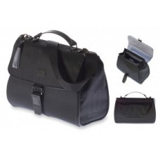 Handlebar bag Basil Noir - waterproof midnight black 6L