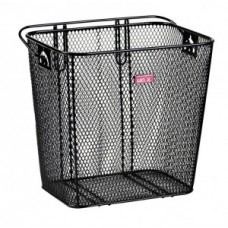 Rack basket Un`x  Shopper - black 32x30x24 mm close meshed