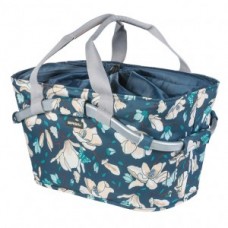 City bag Basil MagnoliaCarry All Rear - MIK teal blue          cm removable