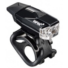 Headlamp Infini I-260 Mini Lava - fehér LED, fekete, USB aljzat