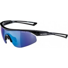 Sunglassses Alpina Nylos Shield - frame black glass blue mirr. S3