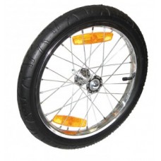 Wheel 16" cpl. with tire, per piece - XLC / Carry / Carg szélessávú QR tengelyhez