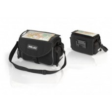 XLC handlebar bag Traveller BA-S65 - fekete / antracit, 29x14x28cm, ap.7 ltr