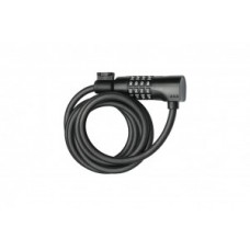 Cable lock AXA Resolute 180/8 Code - length 180cm Ø8mm black