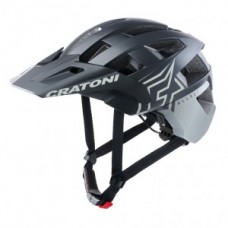 Helmet Cratoni AllSet Pro (MTB) - size M/L (58-61cm) black/grey matt
