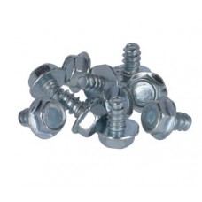Tapping screw for chainguard - bag w. 10 pieces hexagonal 4.8 x 8mm