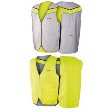 Safety vest Wowow Copenhagen - reflect. reversible yellow/grey size S