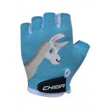 Kids gloves Chiba Cool Kids - size M / 5 lama/turquoise