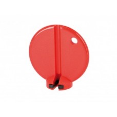 Nipple spanner  round - no. 2195  polyamide red 3.25mm