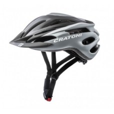 Bike helmet Cratoni Pacer (Kid) - sz S / M (54-58cm) fekete / fehér matt