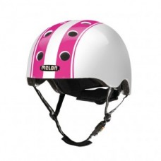 Helmet Melon Urban Active Story - Dupla rózsaszínű fehér s. ML (52-58 cm)