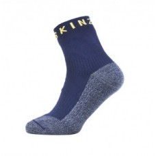 Socks SealSkinz Warm Weather Soft Touch - size S (36-38) ankle length navy blue