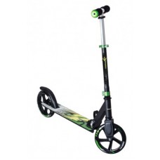 Aluminium scooter Muuwmi - black/green/yellow 200mm